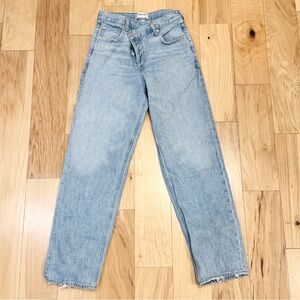 AGOLDE Women’s Criss Cross Upsized Denim Jeans